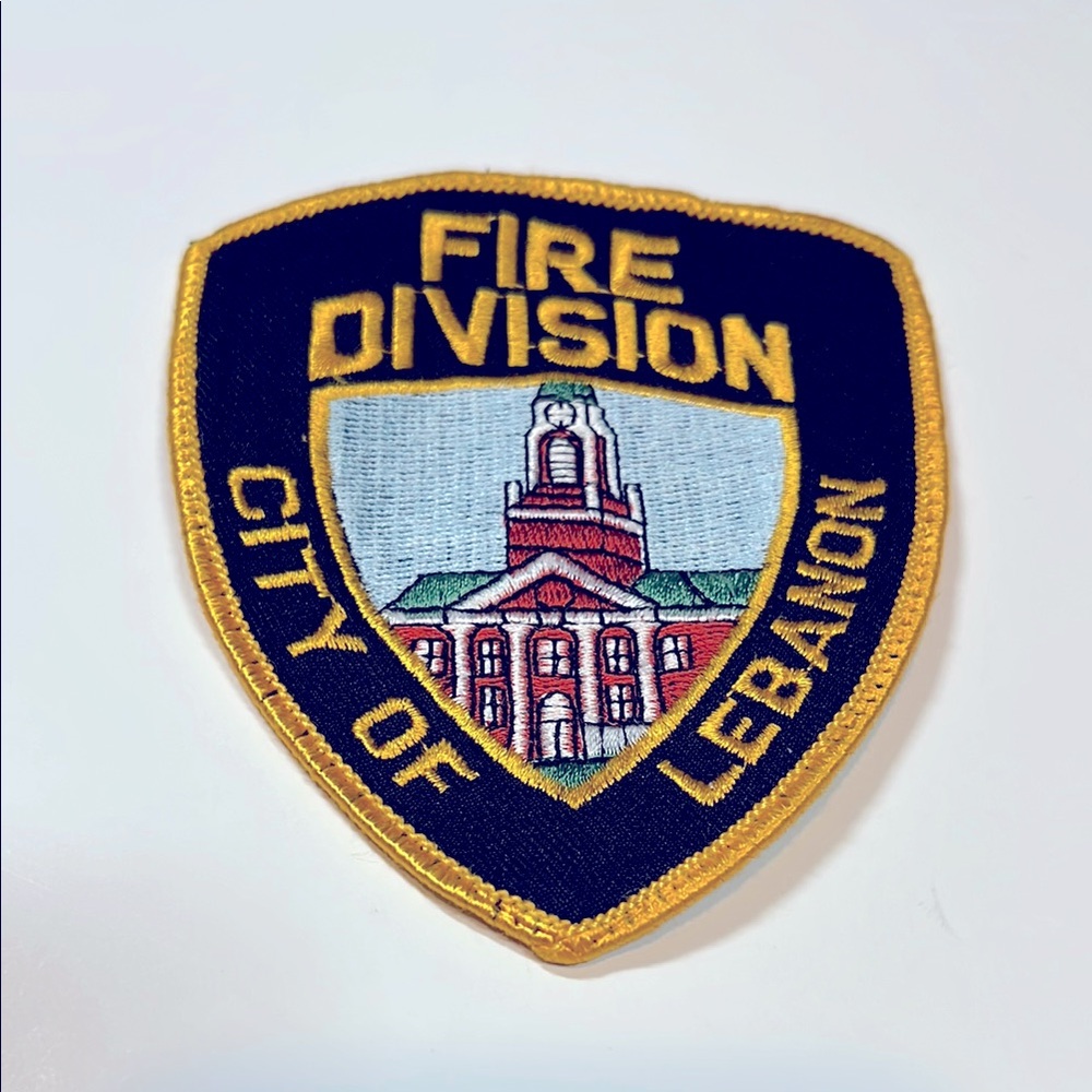 🔥 Fire Department Division City of Lebanon Tennessee Rescue Embroidered Patch